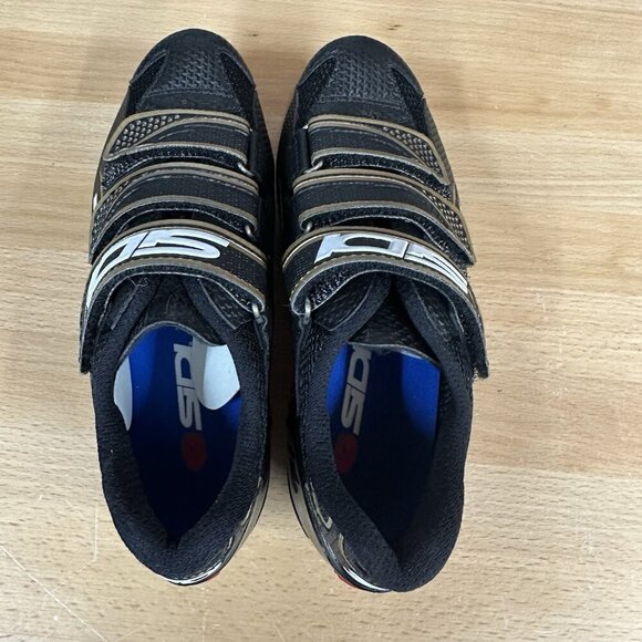 Sidi Bullet 2 Women Size 37 EU 5-5.5 US Black Gold Mountain Bike Cycling Shoes - Picture 5 of 7